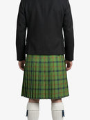Strachan Hunting Tartan Kilt Back