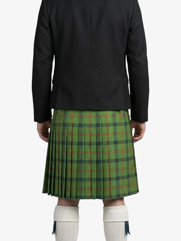 Strachan Hunting Tartan Kilt Back