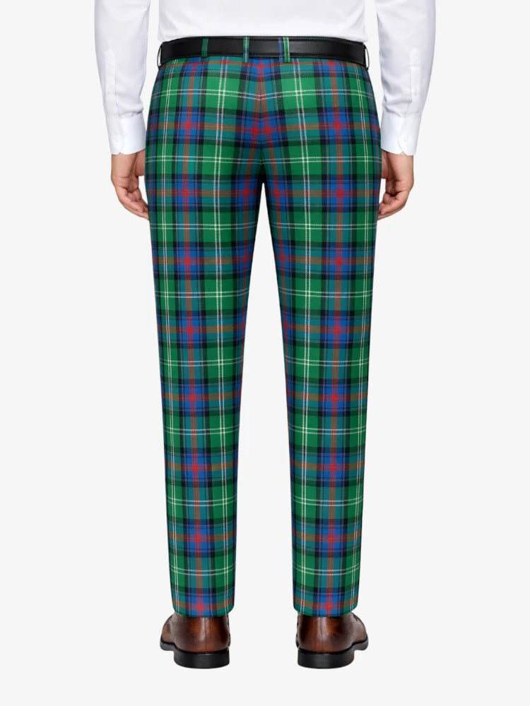 Sutherland Tartan Trouser Back