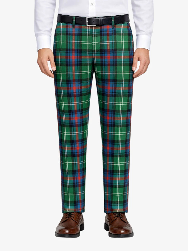 Sutherland Tartan Trouser Front