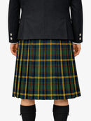 US-Marine Corp Tartan Kilt Model Back