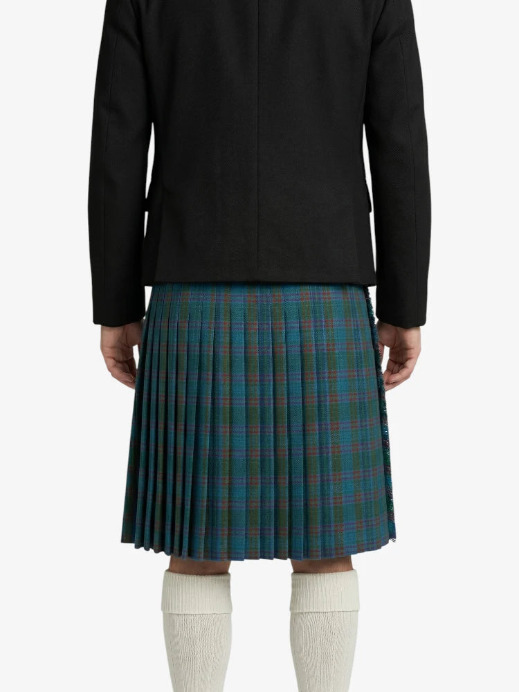 Watkins of Wales Tartan Kilt Back