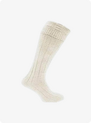 White Kilt Socks