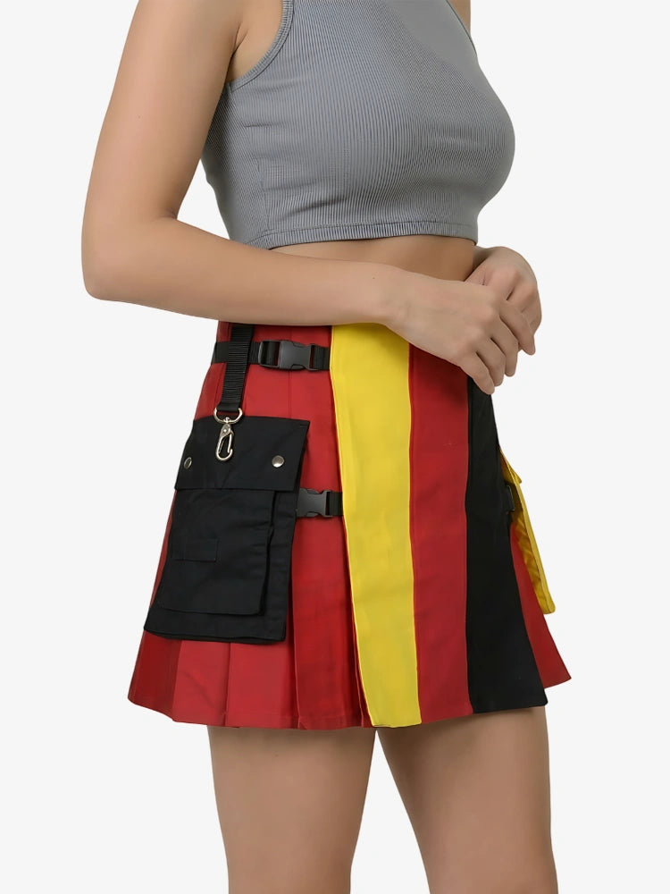 Kilt Utility Bandiera Tedesca da Donna