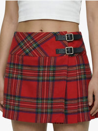 Kilt Tartan Royal Stewart da Donna